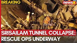 Srisailam Tunnel Collapse: SCR's Engineering Team Cuts TBM Platform for Faster Rescue |  NewsX