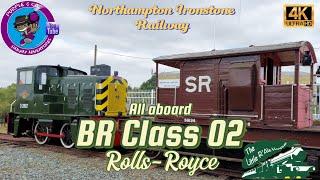 All aboard a Rolls-Royce Powered BR Class 02 Shunter