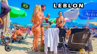 Leblon Strandspaziergang  Brasilien – Rio de Janeiro – 2024 【 4K UHD 】