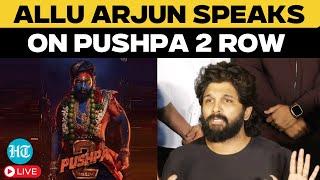 Pushpa 2 Stampede News LIVE: Allu Arjun Press Conference Amid Film Row | Pushpa 2 Controversy