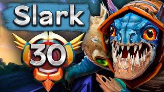 Яторо на Сларке 30 LVL, красивая дота! - Yatoro Slark 7.37 DOTA 2