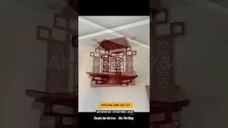 Mẫu bàn thờ phật dành cho các căn hộ chung cư hiện đại đẹp tại Hà Nội - Banthodep360.com #banthodep