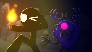 Stickman vs Deerclops - Terraria Animation