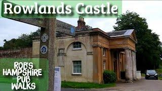 #47 Rob's Hampshire Pub walks. Rowlands Castle & Stansted Park Walk