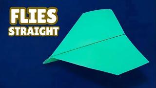 How to Fold the Best Airplane in the World - GLIDER PAPER PLANE FOLDING