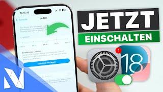 iOS 18 Einstellungen, die du SOFORT einschalten solltest! (neue Einstellungen) | Nils-Hendrik Welk