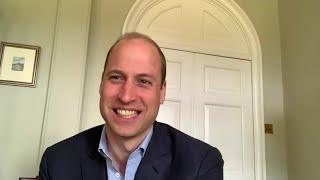 The Duke of Cambridge speaks with local Scottish charities