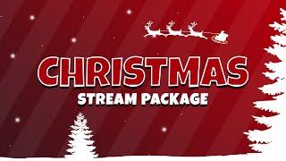 Christmas - Animated Twitch Stream Overlay Package (Download)