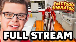 Sketch Plays Fast Food  Simulator With Viewers