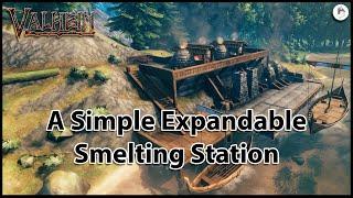 Valheim - Building - Smelting Station