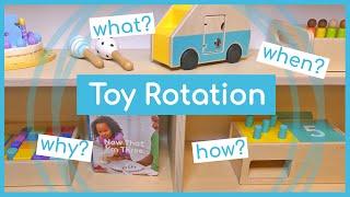 Montessori Toy Rotation | What is it and how do we do it? | ft. Lovevery Playshelf