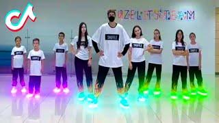 TUZELITY TEACHING SHUFFLE ⭐️ SHUFFLE DANCING 2024  ASTRONOMIA NEON MODE 