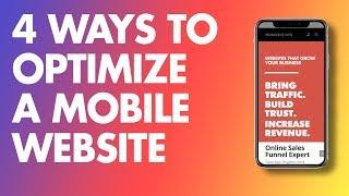 4 Ways to Optimize a Mobile Site [You Have to Do This!]