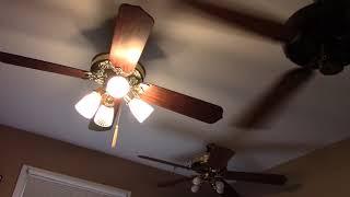 Ceiling Fans In my Bedroom on ALL SPEEDS with No Copyright Music V2 | ECFE