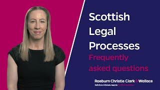 Questions around Scottish legal processes? We want to help