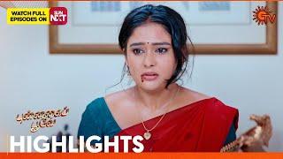 Punnagai Poove - Highlights | 28 Sep 2024 | Tamil Serial | Sun TV