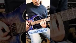 GUESS THE SONG#30 #guitarist #guitarfun #guitar #ibanez #guitarquiz