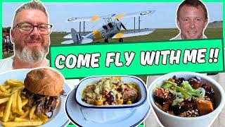 I Review GUY RITCHIE'S BBQ RESTAURANT At An AIRFIELD!
