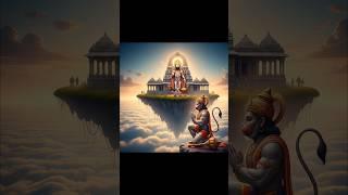 When Hanuman Prayed to Lord Venkateswara in Nature's Divine Silence  | Devotional AI Art