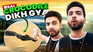 I Found Crocodile In Hampi Lake | Elvish Yadav Vlogs