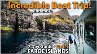 The Faroe Islands' Most Incredible Boat Trip! - We've never seen anything like it!