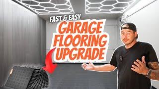 TRANSFORM YOUR GARAGE ON A BUDGET - Quick, Easy, & Cheap Garage Floors