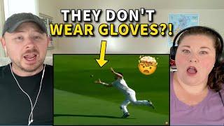 Americans React: Best Catches in Cricket History | Barehanded?! 