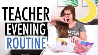 My Evening Routine as a Teacher