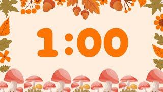 1 Minute Countdown Timer for Fall - Relaxing Music