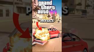 Most Insane Vehicle Physics Leaked In GTA 6!  #shorts #gta6 #trending #youtubeshorts