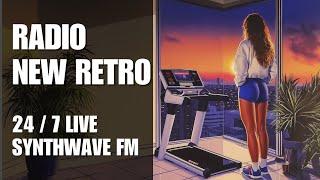  24/7 New Retro FM / Synthwave Radio