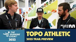 Topo Athletic Trail Running 2023: Mountain Racer 3, Tera Venture 4 | Live from The Running Event