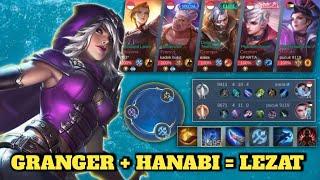 TRIK NATALIA HANCURKAN GRANGER REVAMP HANABI JADI MOCHI‼️ NATALIA GAMEPLAY 2024 | MLBB