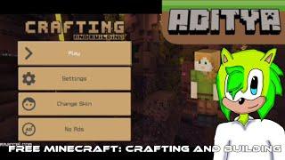 Free Minecraft | Crafting and Building | Mastered YT Aditya