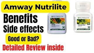 Amway nutrilite daily benefits in hindi | nutrilite daily multivitamin tablet review