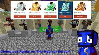 Giving out Ranks on The Hypixel Network! (August 2020)