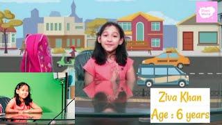 Kid Auditions And Performances | Ziva 's First Audition EVER | kids Got Talent | Got Talent Global