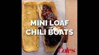 Cole's Mini Loaf Chili Boats