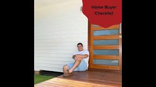 Home Buyer Checklist