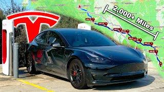 My Tesla Model 3 Performance VS. Cross Country Road Trip