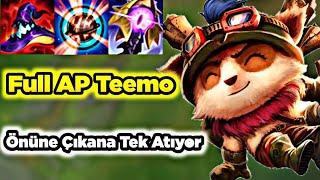 Full Ap Özel Tek Atma Buildi Teemo Rakibi Kanser Ediyor Herkesi Tekliyor Wild Rift