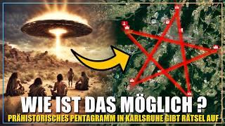 Riesiges Pentagramm über Karlsruhe beweist UFOs & Aliens im prähistorischen Deutschland ?!