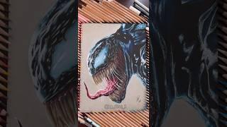 Drawing Venom 3 Realistic [ Tom Hardy ] Final part #venom #sony #shorts #marvel #realistic