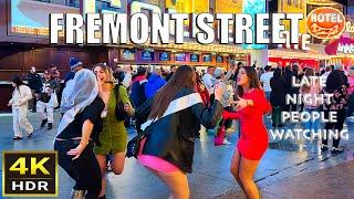 Fremont Street Las Vegas People Watching | April 2024