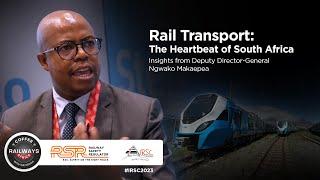 Exploring South Africa's Rail Future with Deputy Director-General Ngwako Makaepea