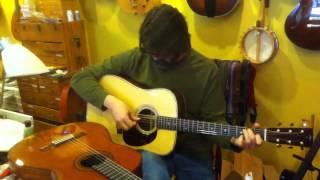 Tellier Guitars Cocobolo Dreadnought at Bluefish Music