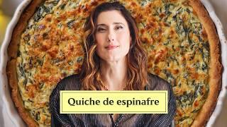 Receita de família! Vamos fazer quiche de espinafre?