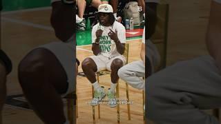 Celtics parade: Jrue Holiday on the trade that brought him to Boston