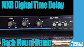 MXR Digital Time Delay Rack Mount