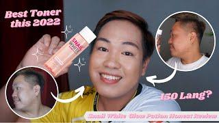 BEST TONER TO TRY THIS 2022! - SNAIL WHITE GLOW POTION TONER REVIEW FOR 40 DAYS!